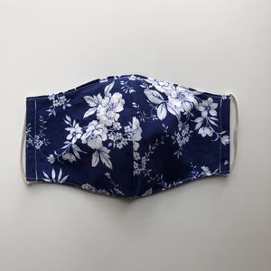 Floral Reusable Face Mask Handmade With Elastic